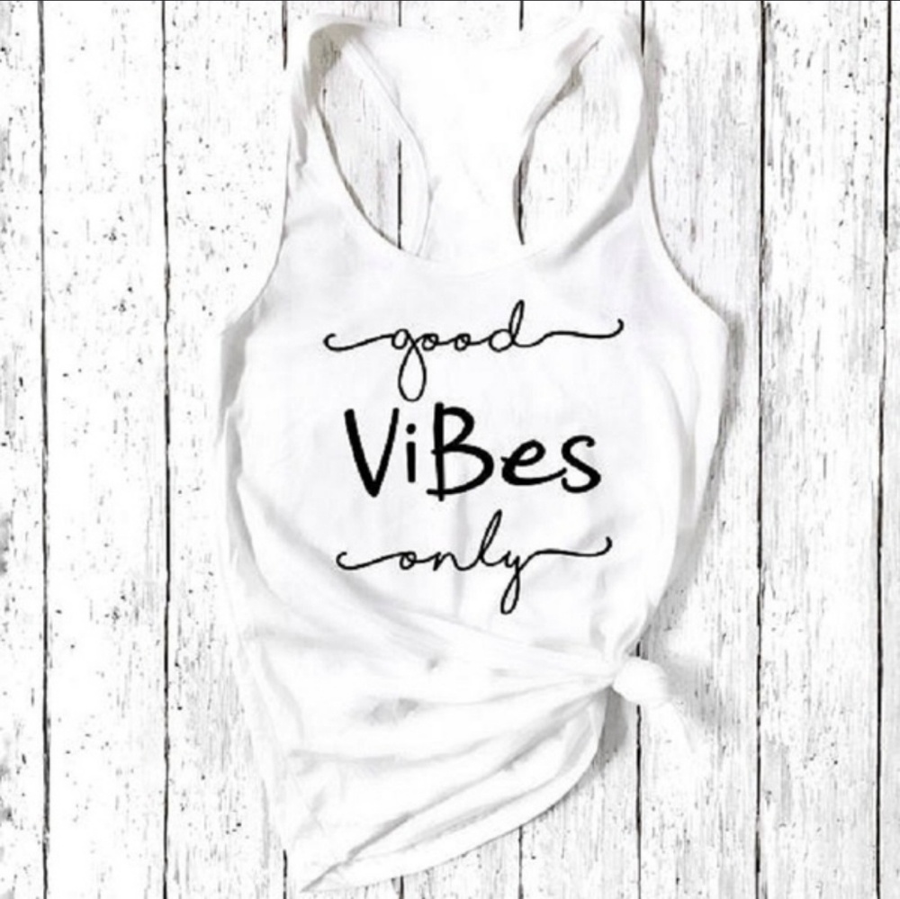 "Good Vibes Only" Tank Top